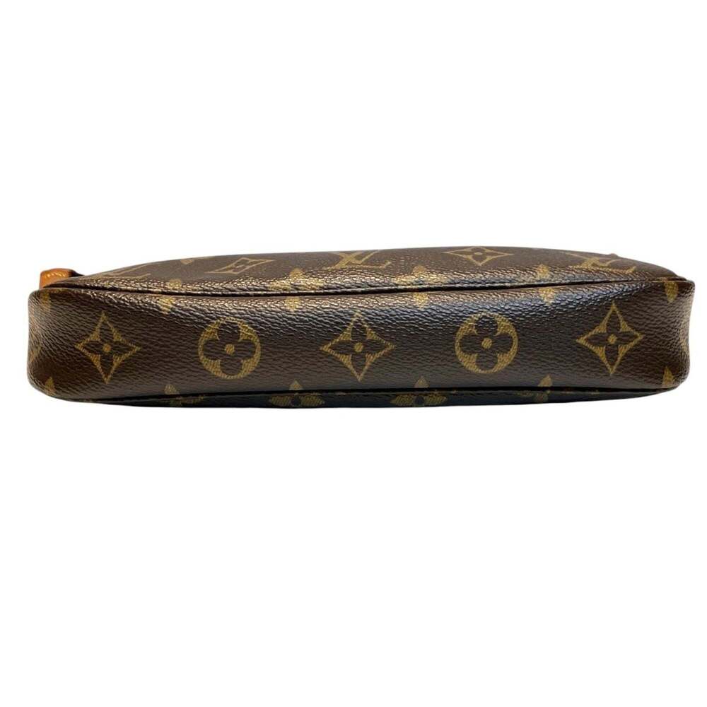 LOUIS VUITTON Brown Monogram Canvas Pochette Mini Bag - Picture 3 of 9
